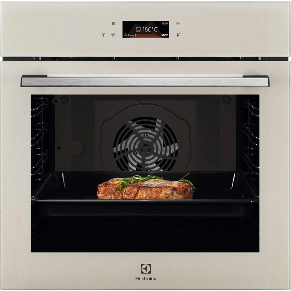 Cuptor incorporabil ELECTROLUX LOE8F38S, Electric, Autocuratare catalitica, 72 l, Clasa A+, crem