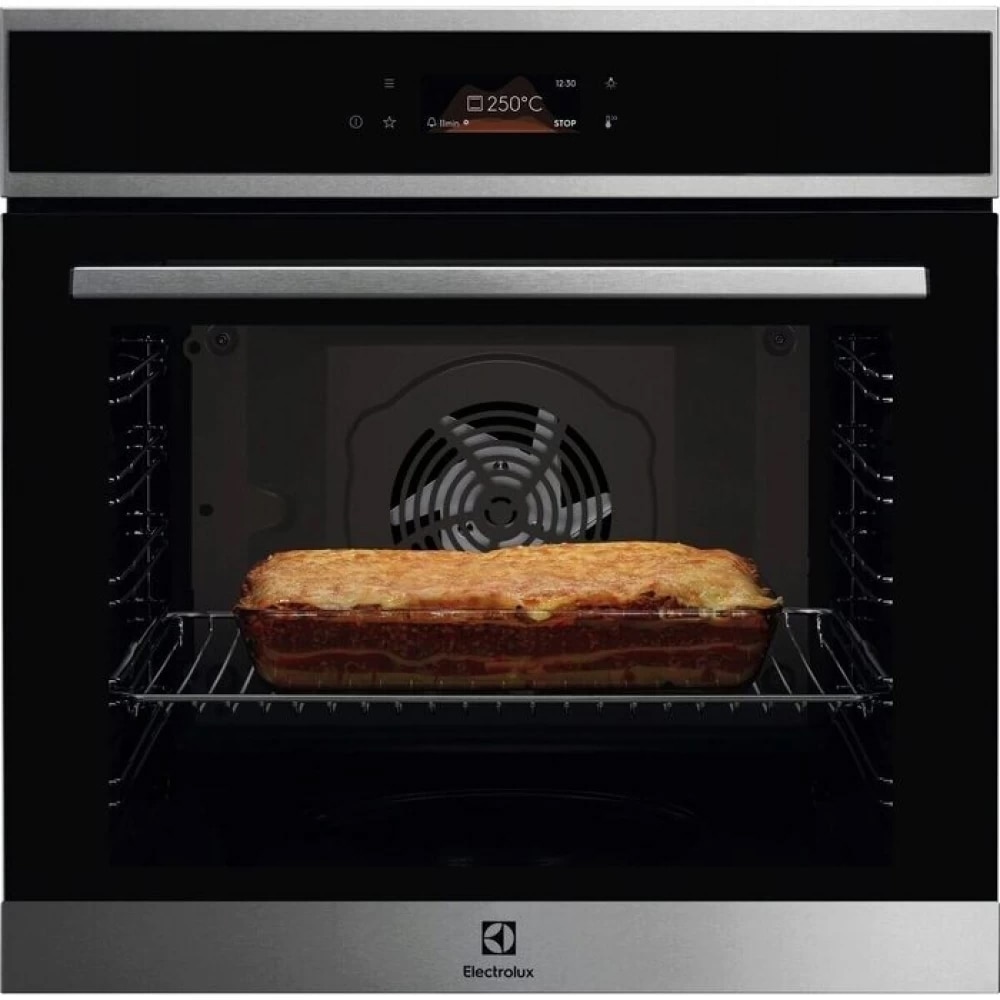 Cuptor incorporabil ELECTROLUX LOE8F38X, Electric, Autocuratare catalitica, 72 l, Clasa A+, inox-negru