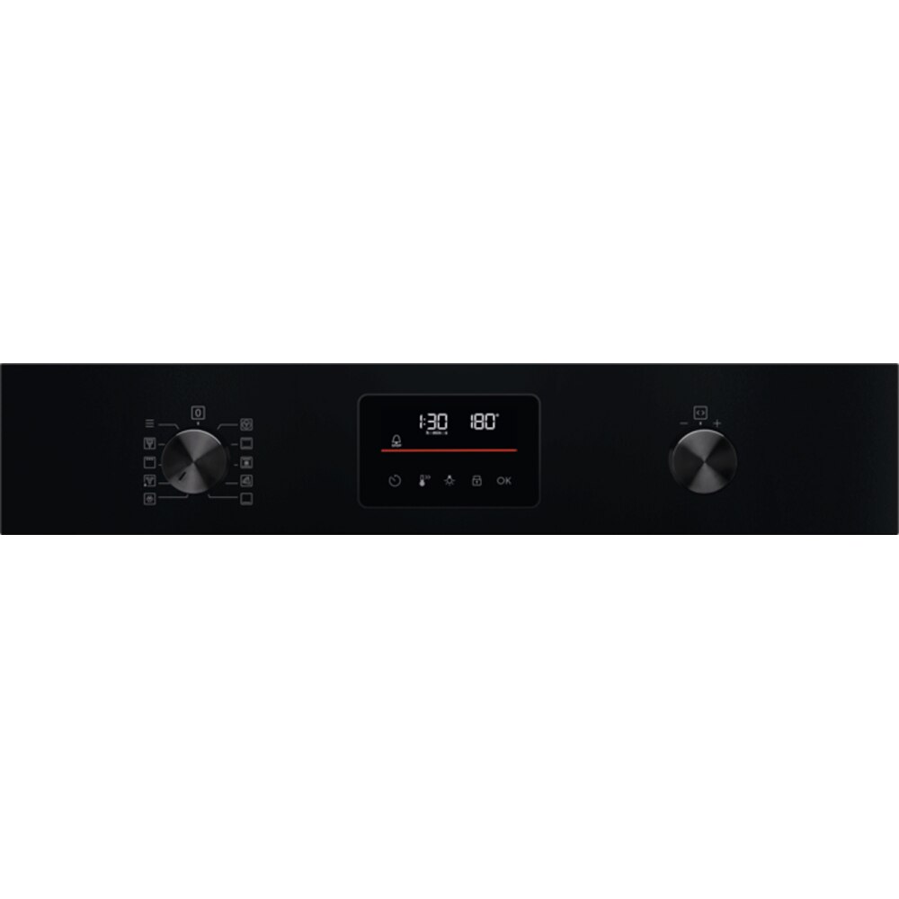 Cuptor incorporabil ELECTROLUX SurroundCook LOF4P06BK, Electric, Autocuratare pirolitica, 65 l, Clasa A+, negru