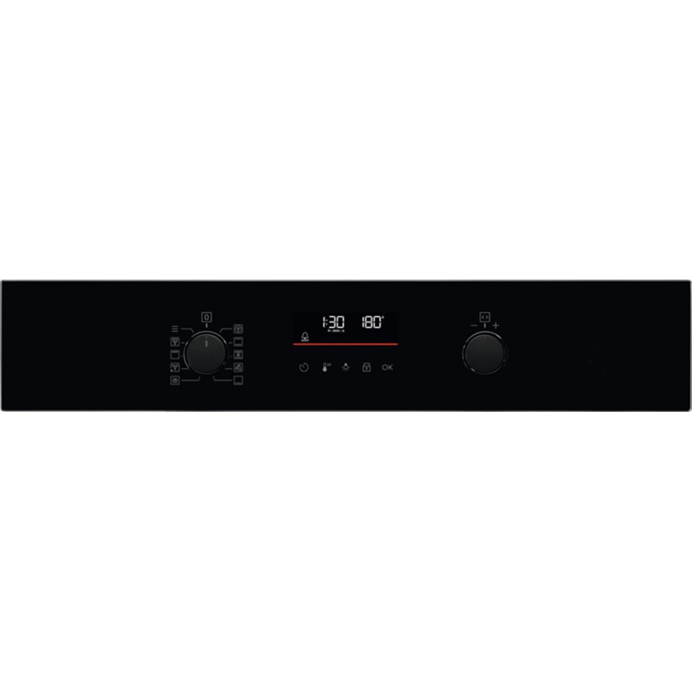 Cuptor incorporabil ELECTROLUX SurroundCook LOF6P16Z, Electric, Autocuratare pirolitica, 72 l, Clasa A+, negru