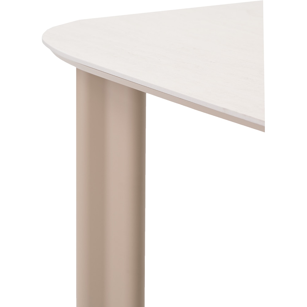 Masa terasa ARTITURE Scroll M5, aluminiu, 240 x 120 x 75 cm, camel