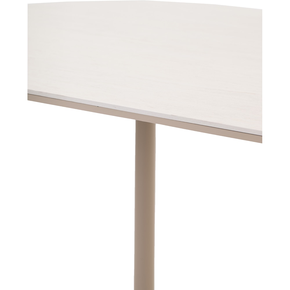 Masa terasa ARTITURE Scroll M5, aluminiu, 240 x 120 x 75 cm, camel