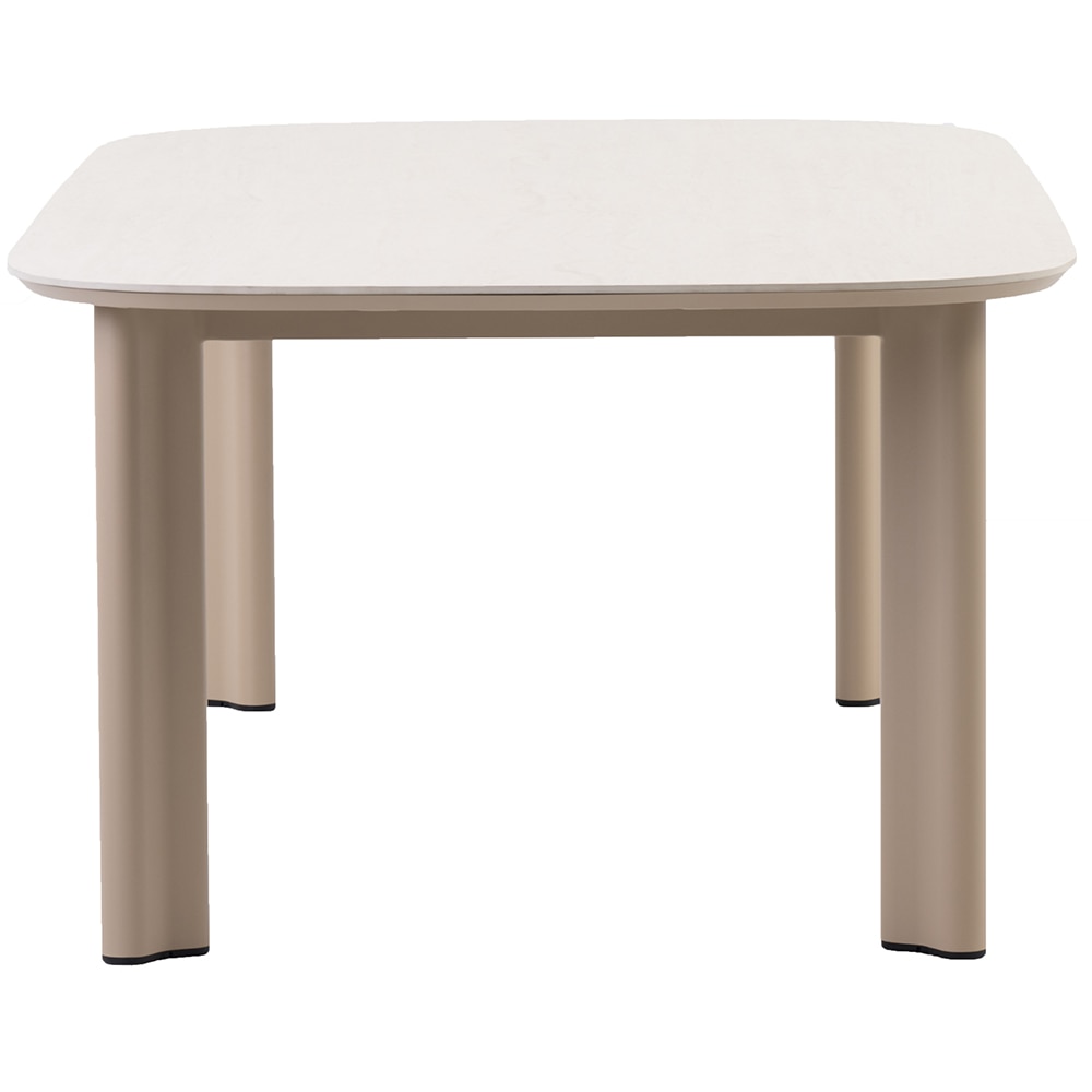 Masa terasa ARTITURE Scroll M5, aluminiu, 240 x 120 x 75 cm, camel