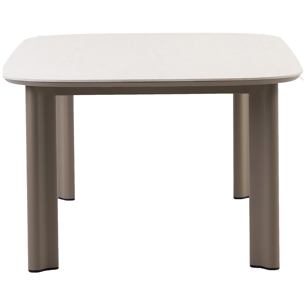 Masa terasa ARTITURE Scroll M8, aluminiu, 240 x 120 x 75 cm, camel