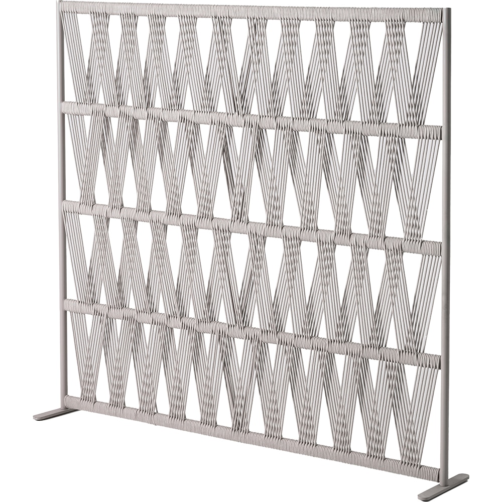 Paravan LIVINTWIST L2, aluminiu, 181.5 x 161.1 x 32 cm, nisipiu