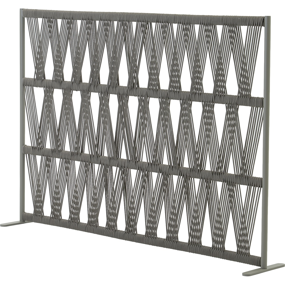 Paravan LIVINTWIST S3, aluminiu, 181.5 x 123.2 x 32 cm, kaki