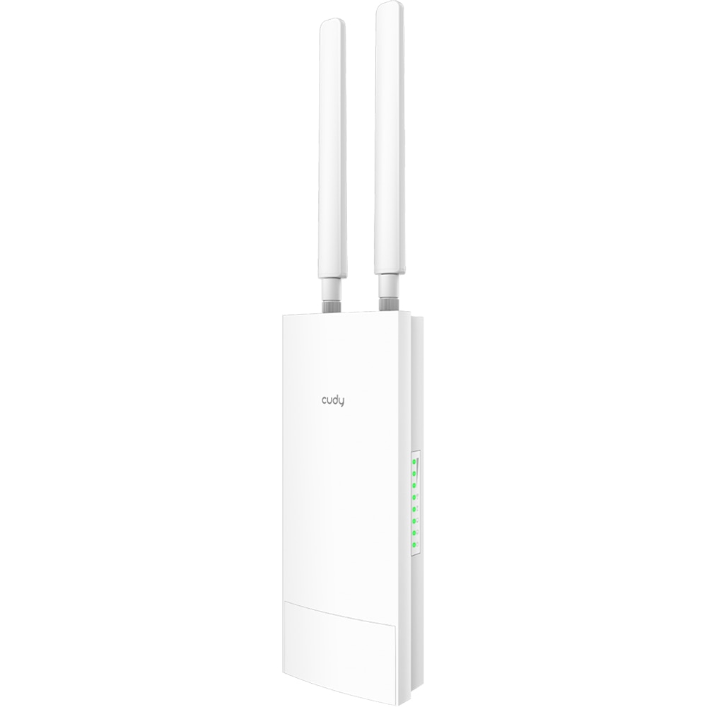 Router Wireless CUDY LT500 Outdoor AC1200, Wi-Fi 5, Dual-Band 300 + 867 Mbps, alb