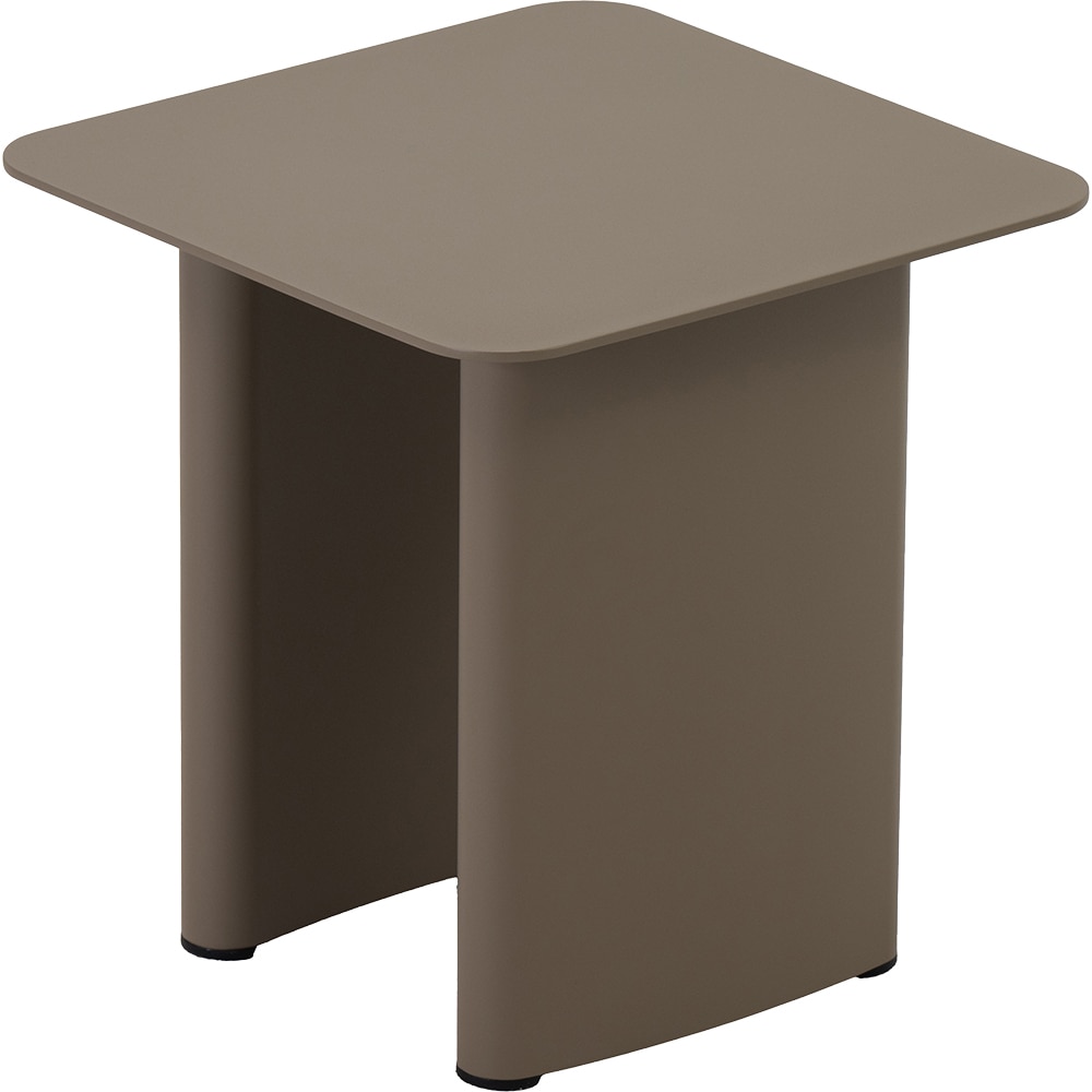 Masa terasa ARTITURE Victory 2, aluminiu, 44 x 44 x 45 cm, camel