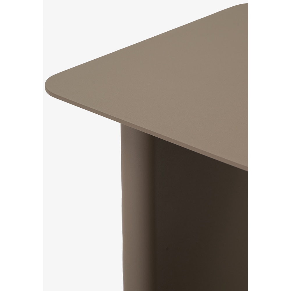 Masa terasa ARTITURE Victory 2, aluminiu, 44 x 44 x 45 cm, camel