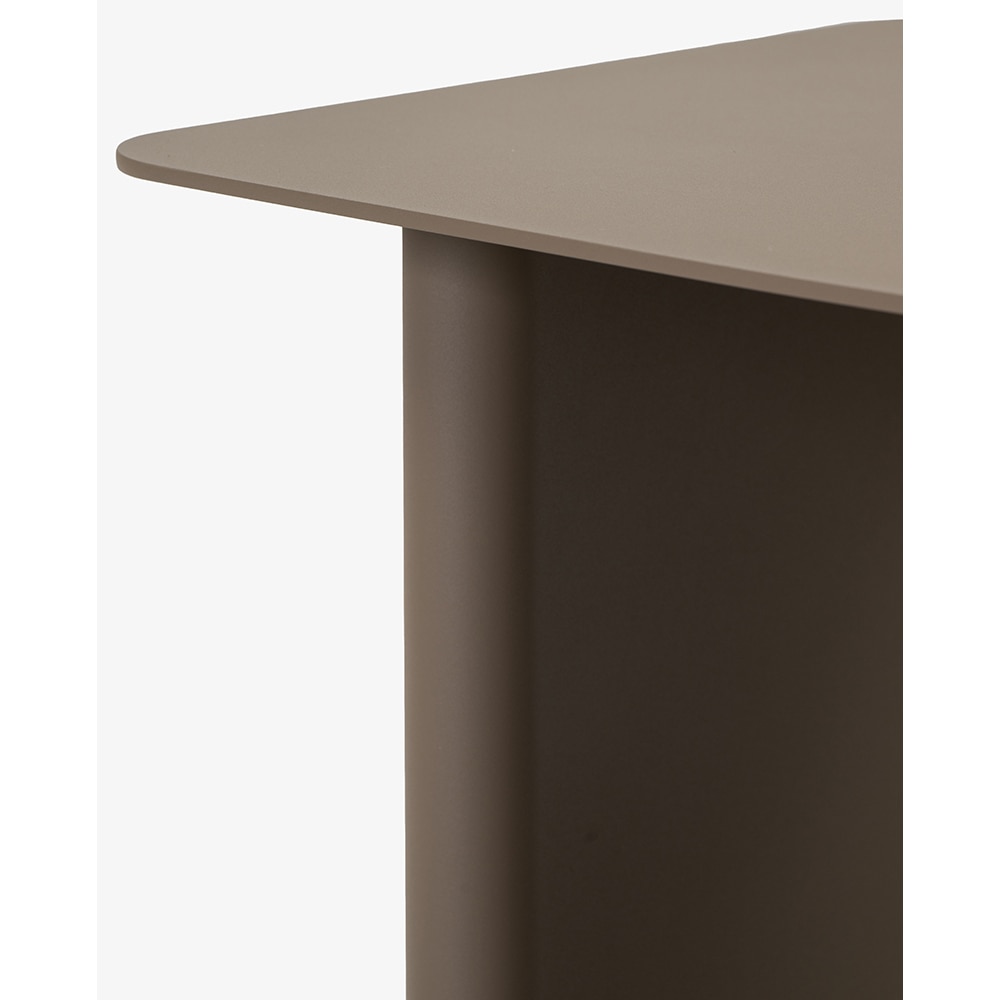 Masa terasa ARTITURE Victory 2, aluminiu, 44 x 44 x 45 cm, camel