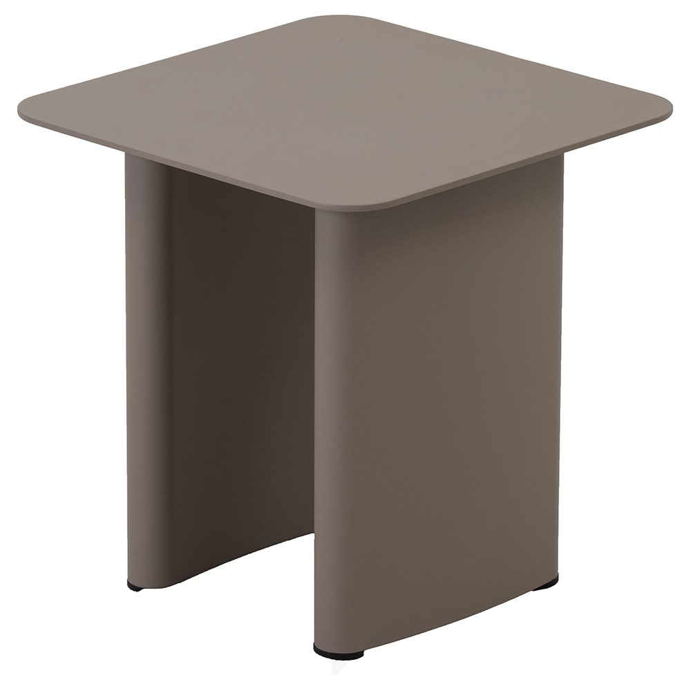 Masa terasa ARTITURE Victory 8, aluminiu, 44 x 44 x 45 cm, maro taupe