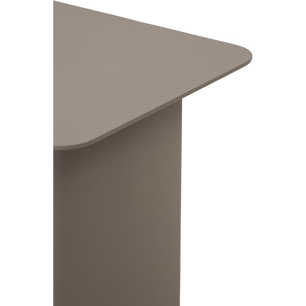 Masa terasa ARTITURE Victory 8, aluminiu, 44 x 44 x 45 cm, maro taupe