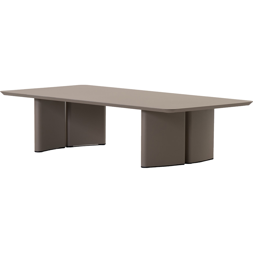 Masa terasa ARTITURE Victory 1, aluminiu, 150 x 75 x 37 cm, maro taupe