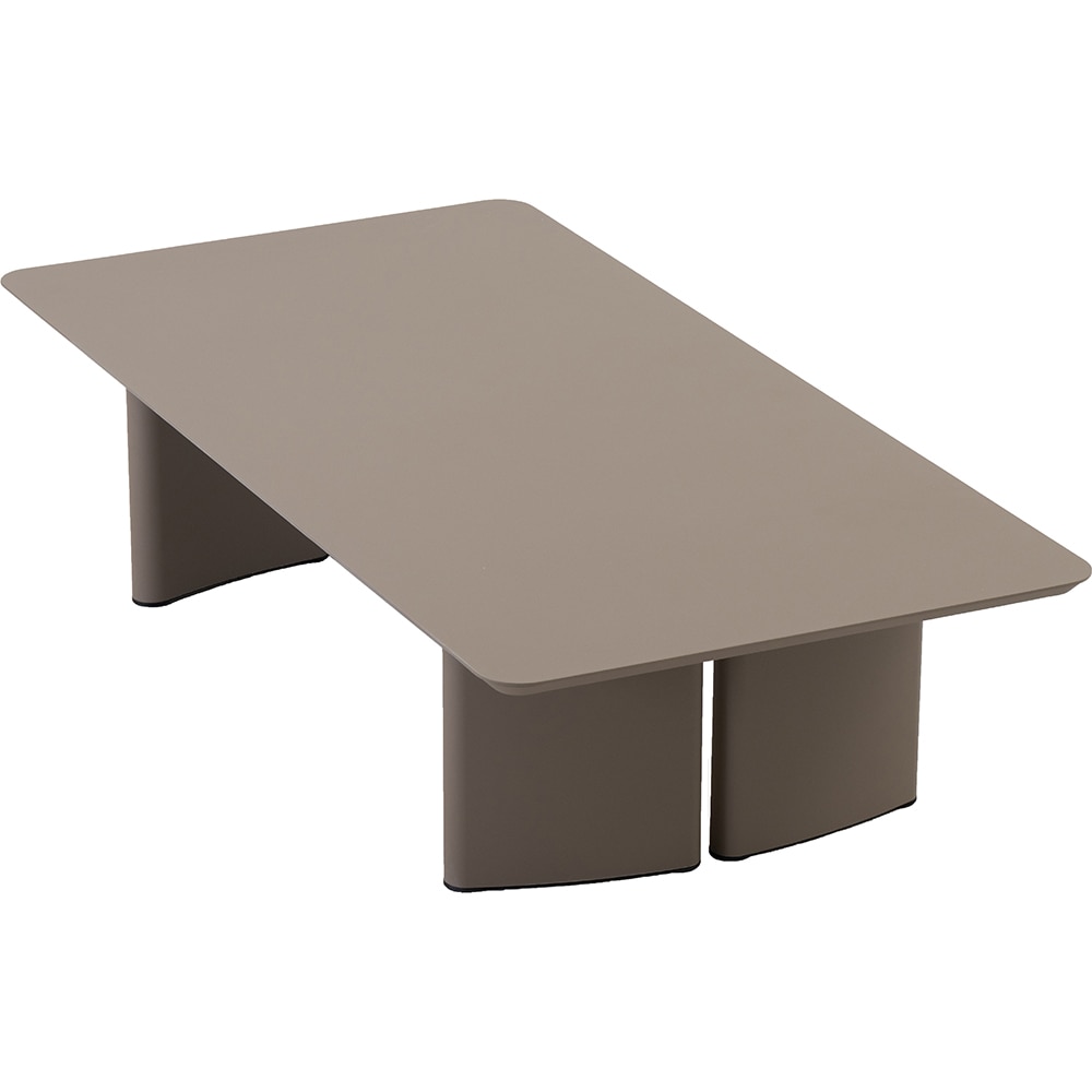 Masa terasa ARTITURE Victory 1, aluminiu, 150 x 75 x 37 cm, maro taupe