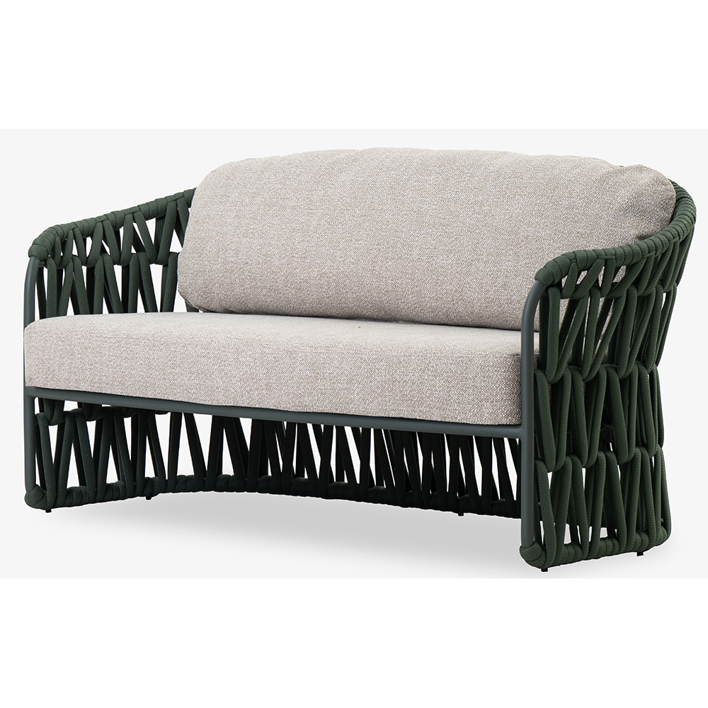 Canapea terasa ARTITURE Victory 104, aluminiu, 156 x 79.5 x 78.1 cm, verde