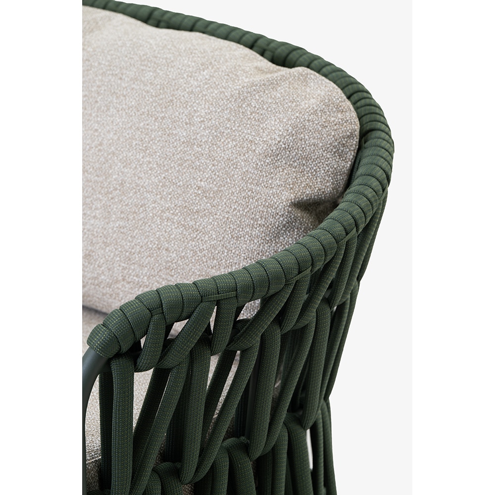 Canapea terasa ARTITURE Victory 104, aluminiu, 156 x 79.5 x 78.1 cm, verde