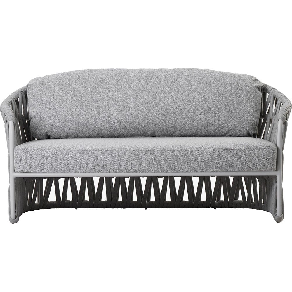 Canapea terasa ARTITURE Victory 105, aluminiu, 156 x 79.5 x 78.1 cm, gri deschis