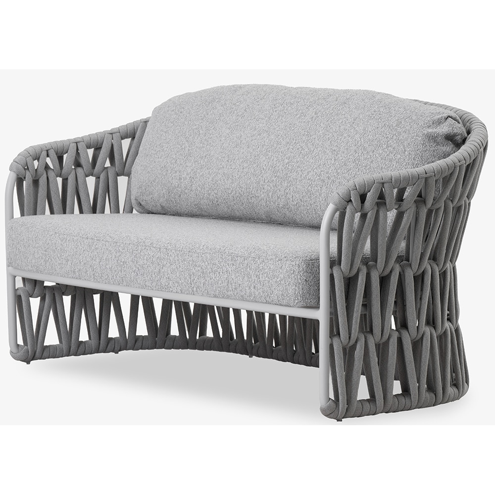 Canapea terasa ARTITURE Victory 105, aluminiu, 156 x 79.5 x 78.1 cm, gri deschis