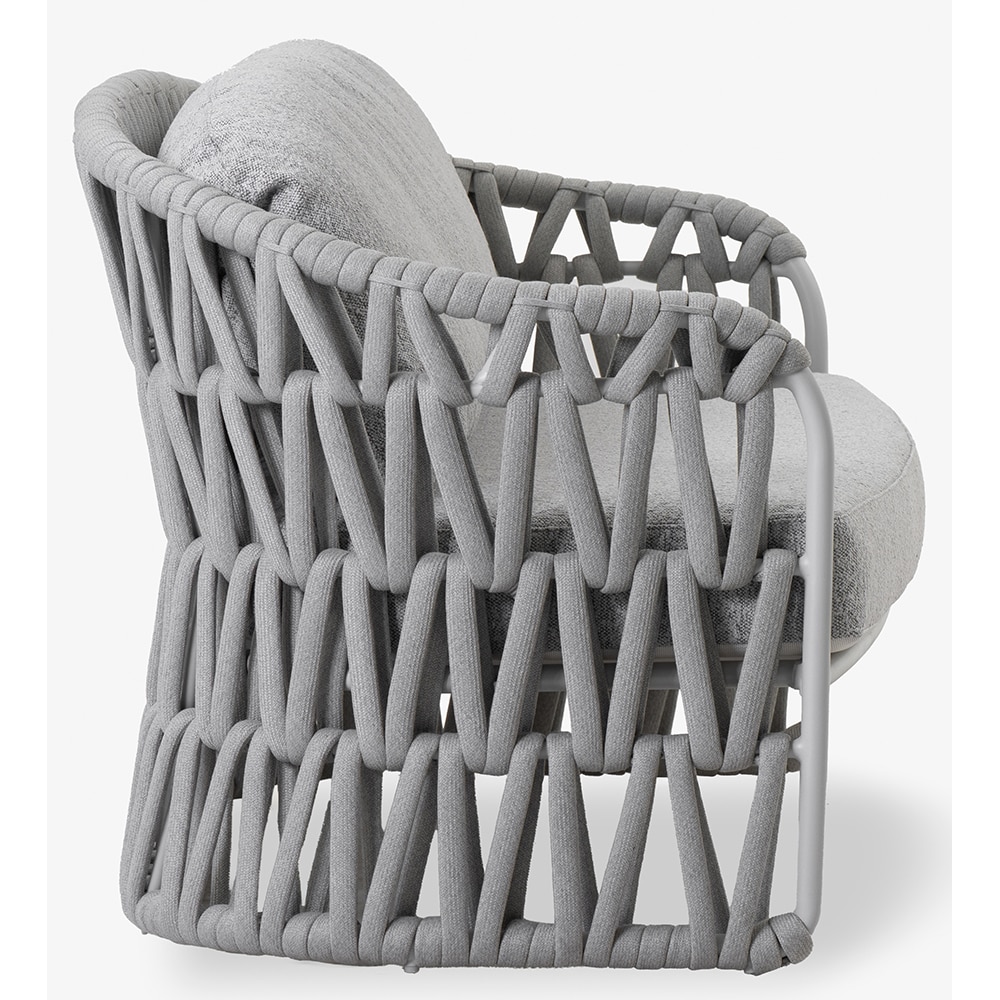 Canapea terasa ARTITURE Victory 105, aluminiu, 156 x 79.5 x 78.1 cm, gri deschis