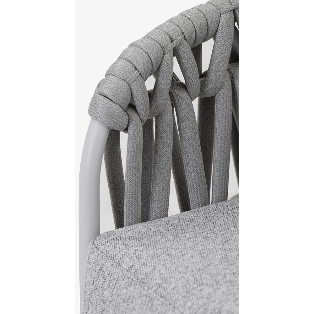 Canapea terasa ARTITURE Victory 105, aluminiu, 156 x 79.5 x 78.1 cm, gri deschis