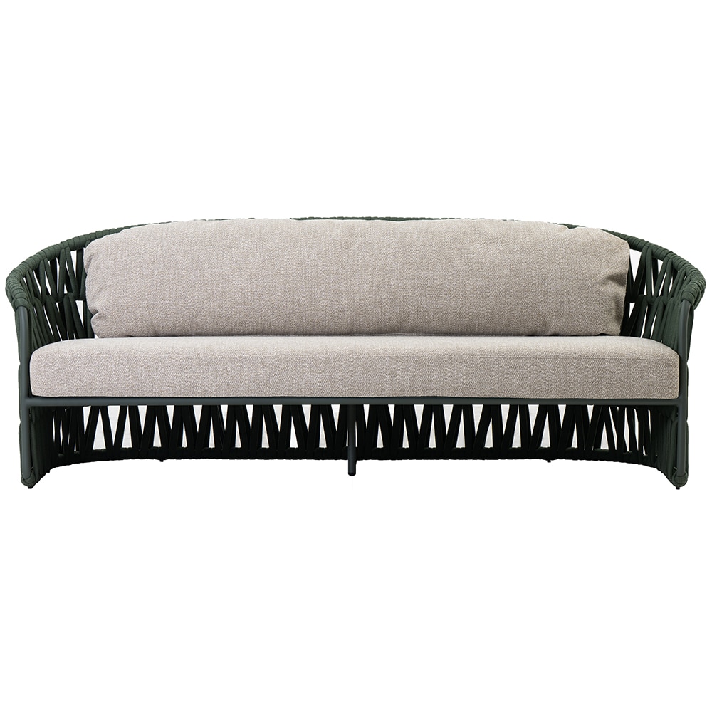 Canapea terasa ARTITURE Victory 9, aluminiu, 213 x 77.5 x 79 cm, verde