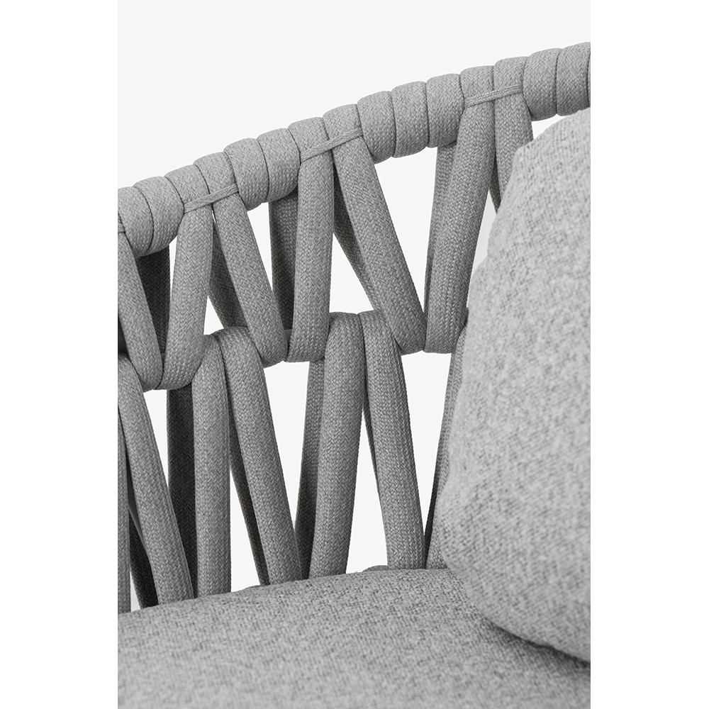 Canapea terasa ARTITURE Victory 10, aluminiu, 213 x 77.5 x 79 cm, gri deschis