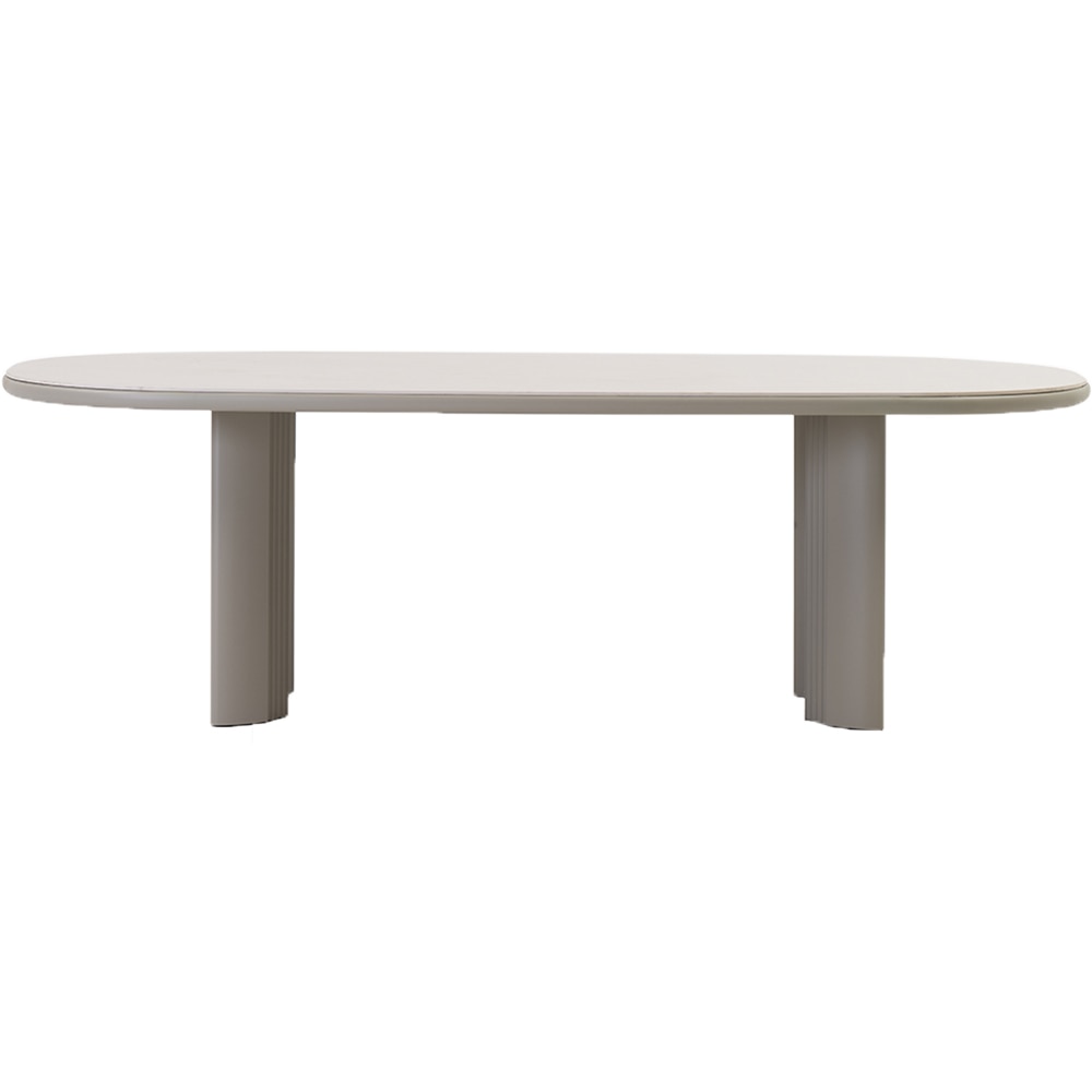 Masa terasa LIVINTWIST Scala, aluminiu, 240 x 120 x 75 cm, kaki