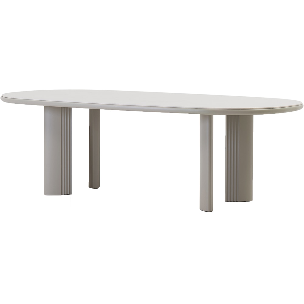 Masa terasa LIVINTWIST Scala, aluminiu, 240 x 120 x 75 cm, kaki