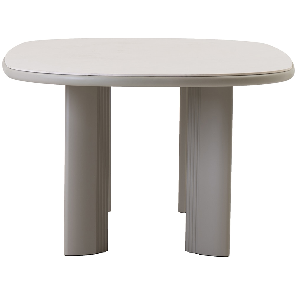 Masa terasa LIVINTWIST Scala, aluminiu, 240 x 120 x 75 cm, kaki