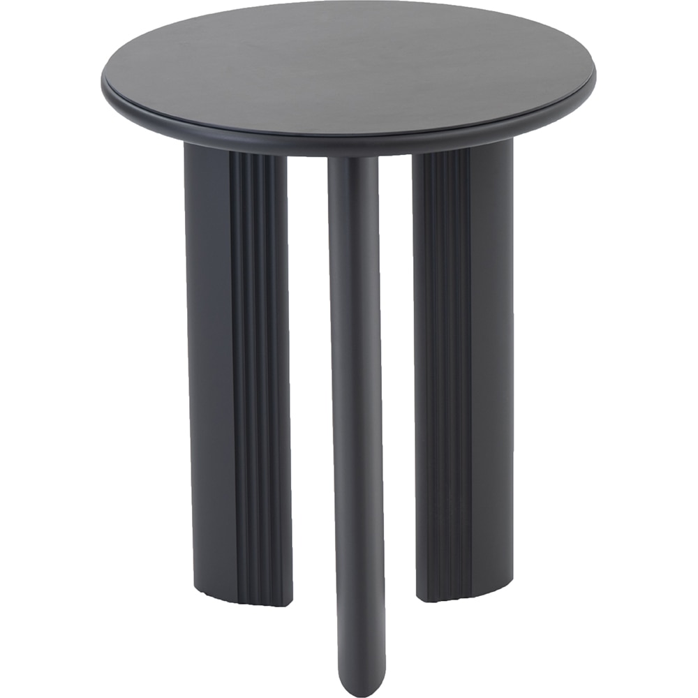 Masa terasa LIVINTWIST Scala 2, aluminiu, 90 x 110 cm, negru