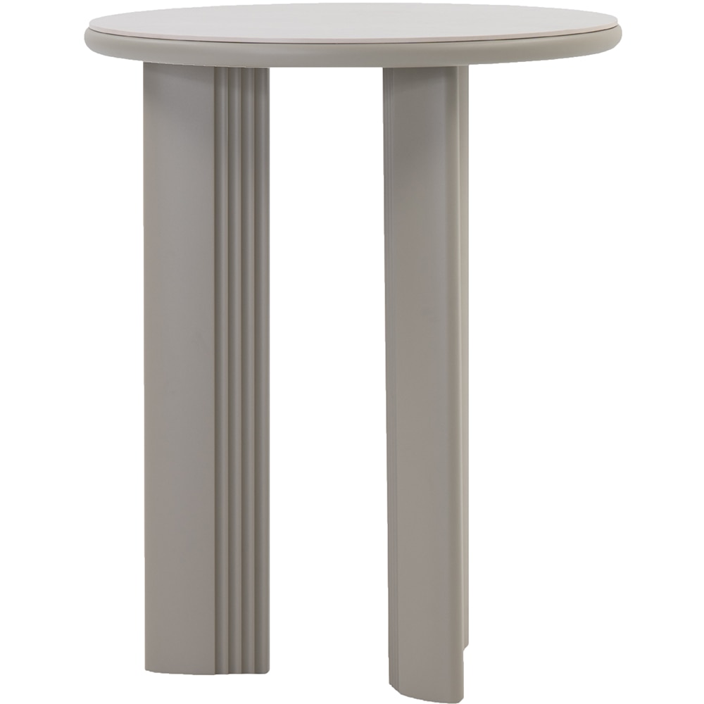 Masa terasa LIVINTWIST Scala 6, aluminiu, 90 x 110 cm, kaki