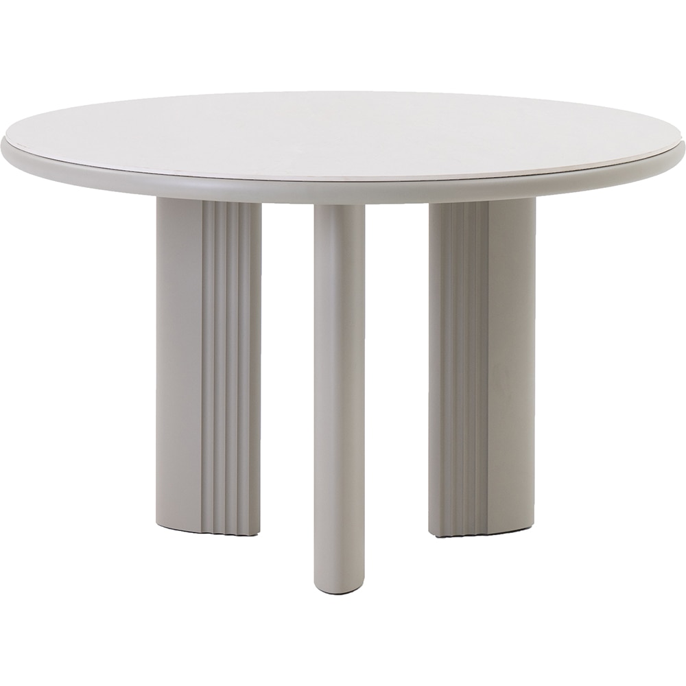 Masa terasa LIVINTWIST Scala, aluminiu, 120 x x 75 cm, kaki