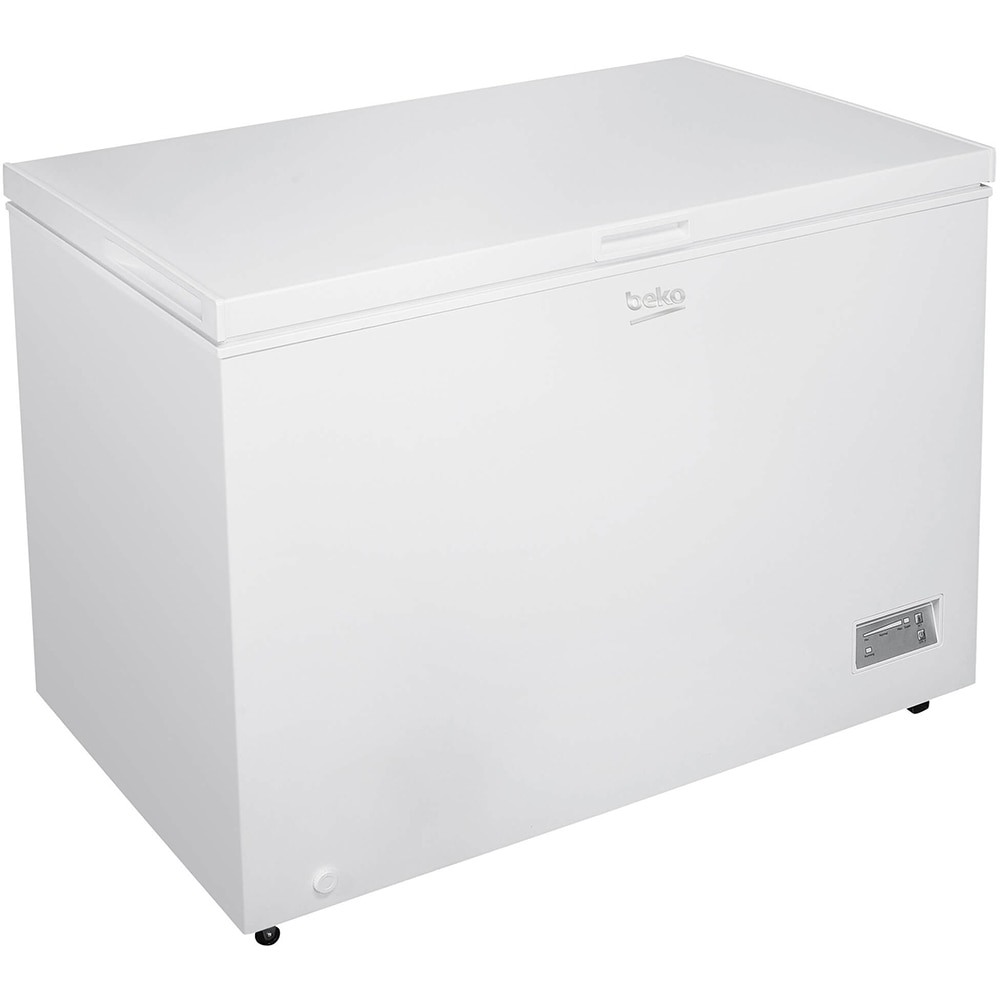 Lada frigorifica BEKO CF316EIWN, 308 l, H 84.5 cm, Clasa E, alb