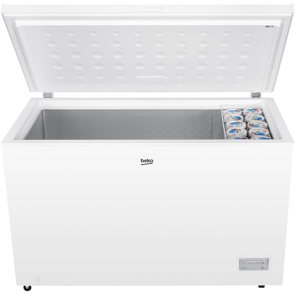 Lada frigorifica BEKO CF380EIWN, 371 l, H 85 cm, Clasa E, alb