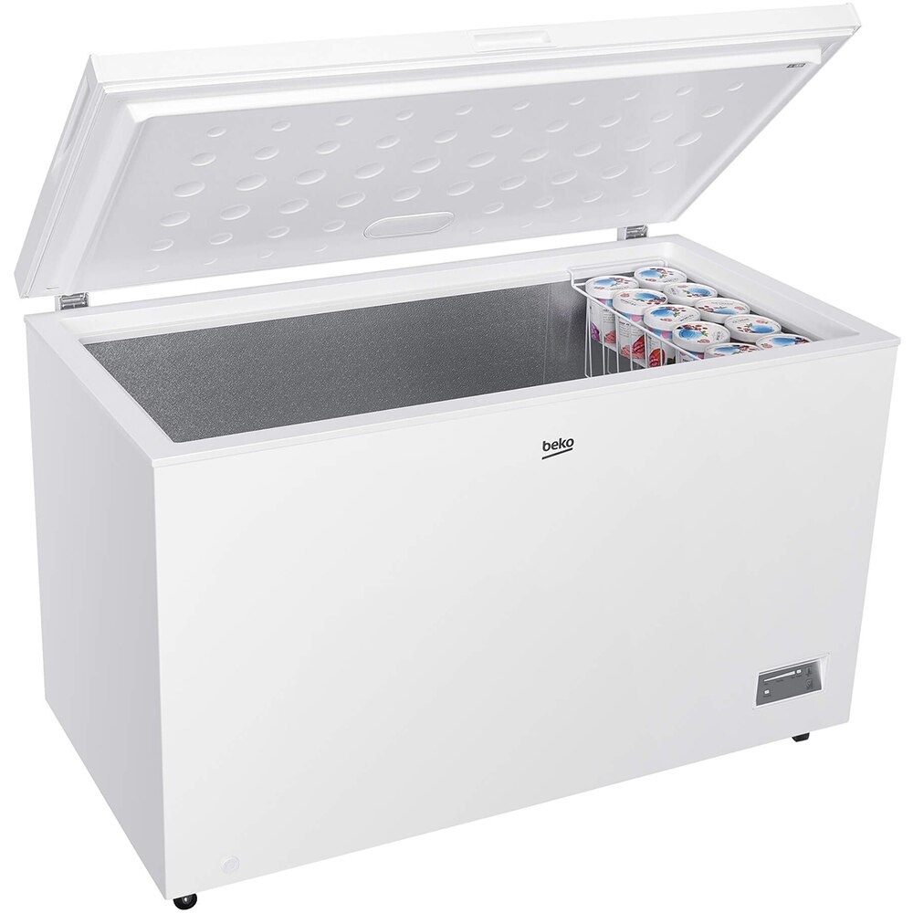 Lada frigorifica BEKO CF380EIWN, 371 l, H 85 cm, Clasa E, alb