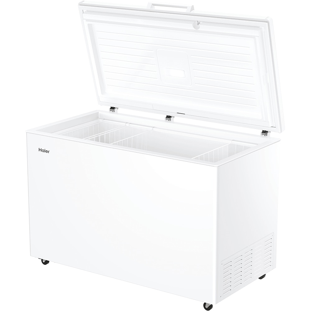 Lada frigorifica HAIER HCE420E, Low Frost, 418 l, H 89 cm, Clasa E, alb