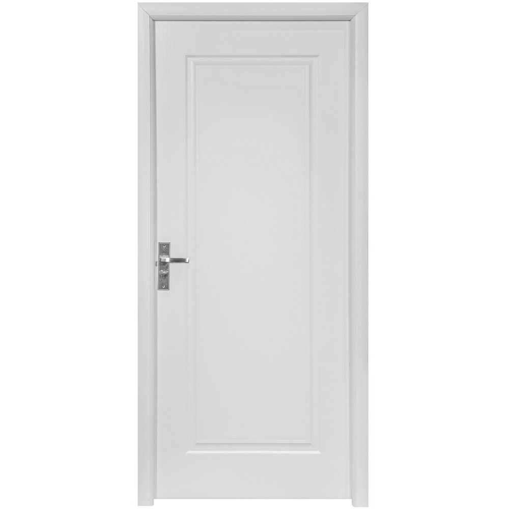 Usa interior M03, fara geam, reversibila, MDF, 80 x 204 cm, alb