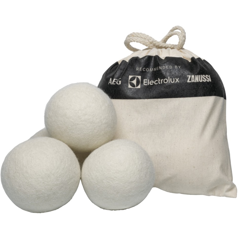 Set 4 mingi antisifonare din lana pentru uscatoare de rufe ELECTROLUX M9YHODB2