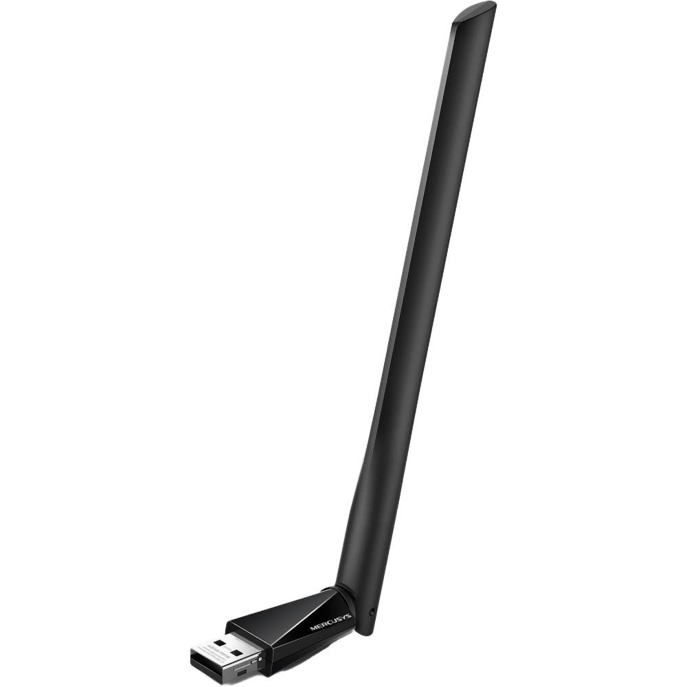 Adaptor USB Wireless MERCUSYS MA30H High-Gain AC1300, Dual Band 400 + 867 Mbps, negru