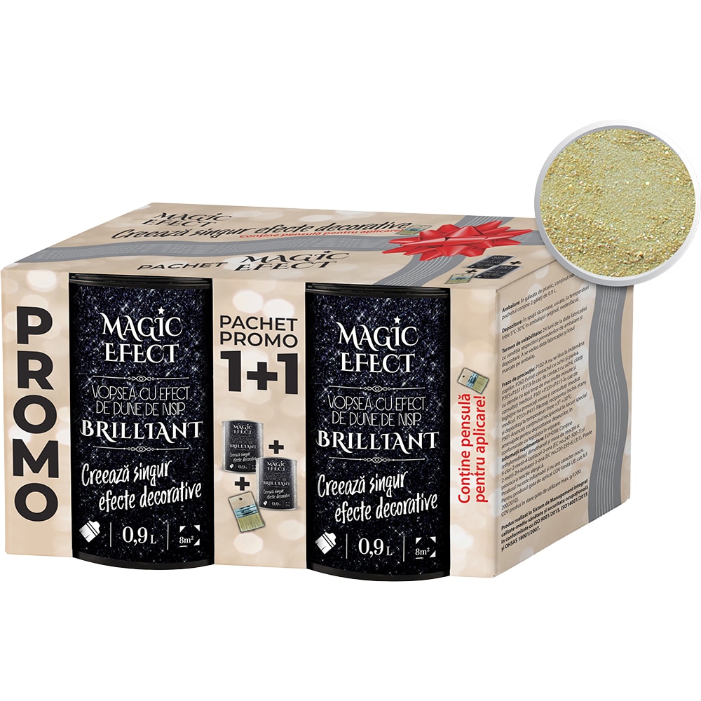 Pachet MAGIC EFFECT Brilliant, C08 bronz, 2 buc, 0.9l
