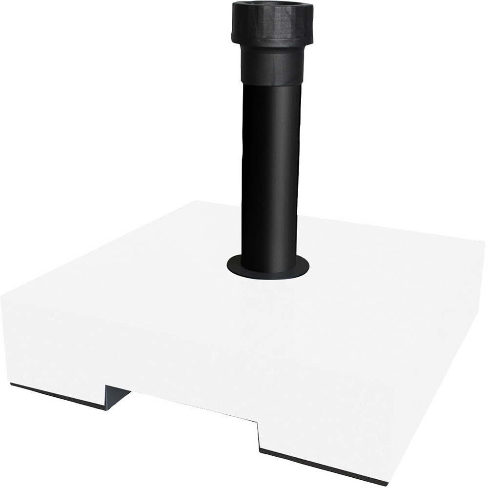 Suport umbrela KI, rasina, 40 x 40 x 10 cm, alb