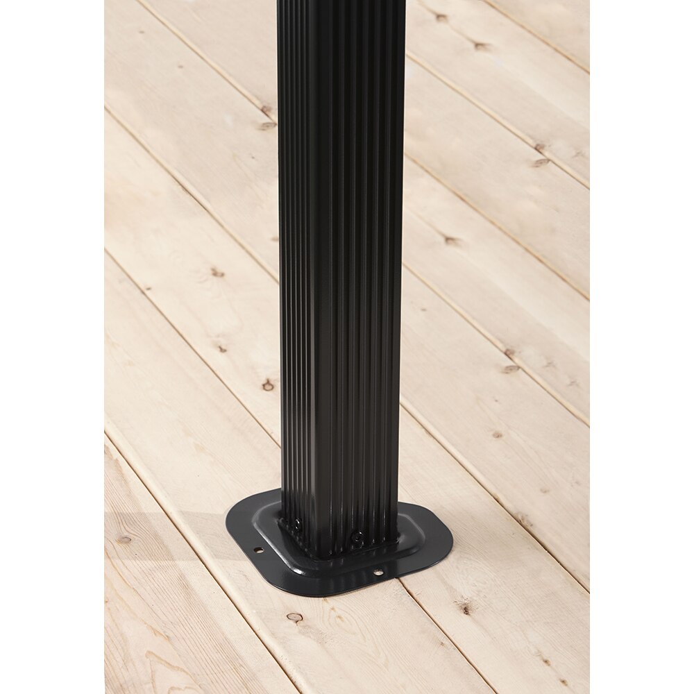 Pavilion terasa Verona, aluminiu, 298 x 260 x 298 cm, antracit