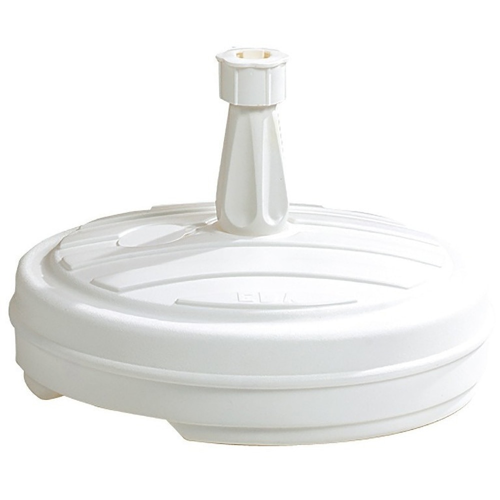 Suport umbrela KI, polipropilena, 44 x 13 cm, alb