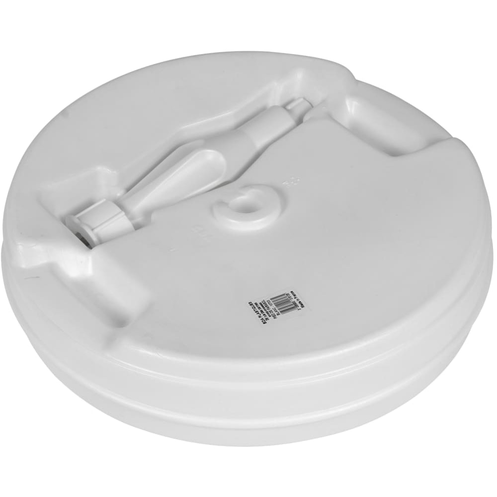 Suport umbrela KI, polipropilena, 44 x 13 cm, alb