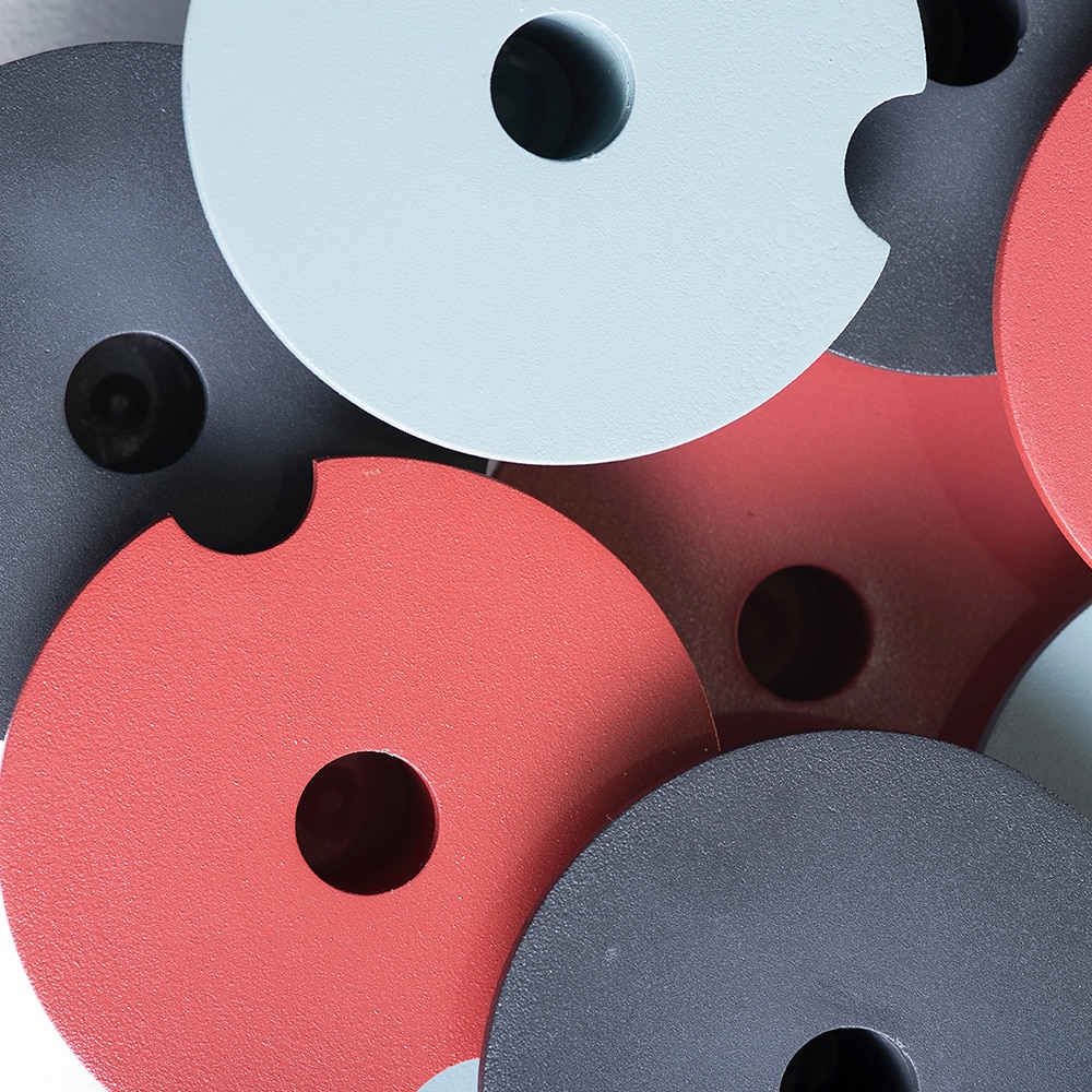 Set 3 suporturi lumanari Tres, 25.4 x 12.7 x 8.8 cm, gri antracit