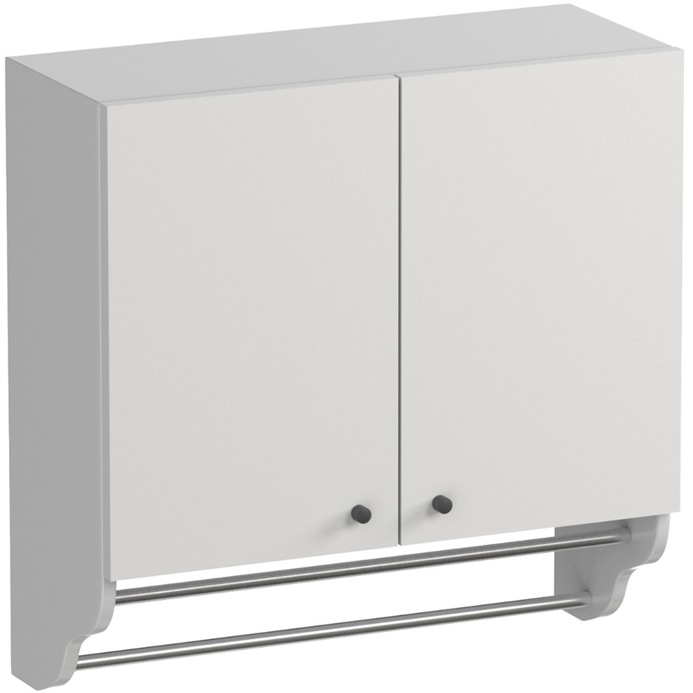 Dulap baie Woodart Forly, 60 x 24 x 60 cm, alb