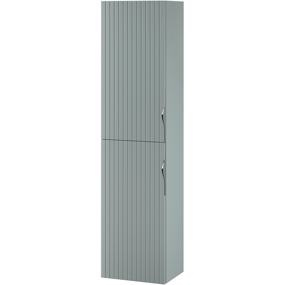Dulap coloana baie Cersanit Tirso Casmir, 40 x 30.2 x 160 cm, verde fiord