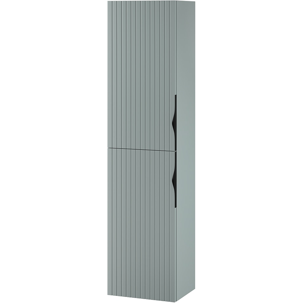 Dulap coloana baie Cersanit Tirso Casmir, 40 x 30.2 x 160 cm, verde fiord