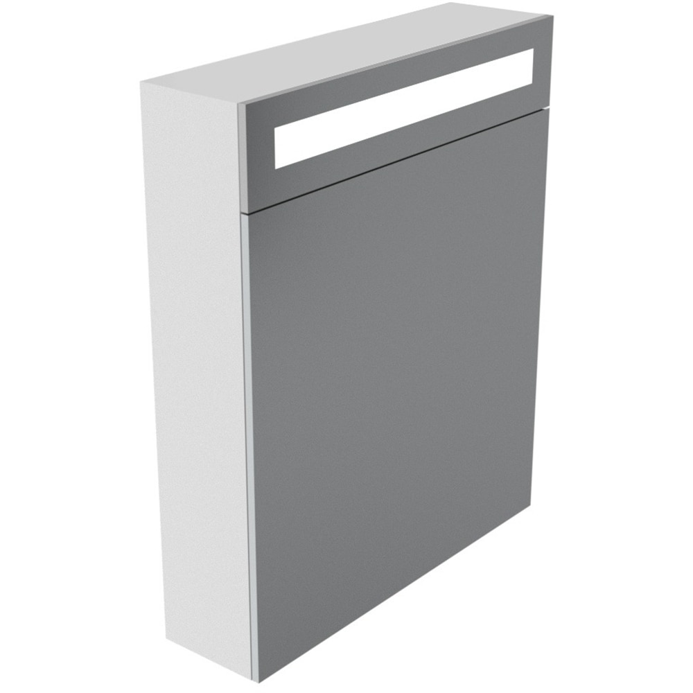 Oglinda baie Woodart Syrah, 65 x 15 x 70 cm, transparent