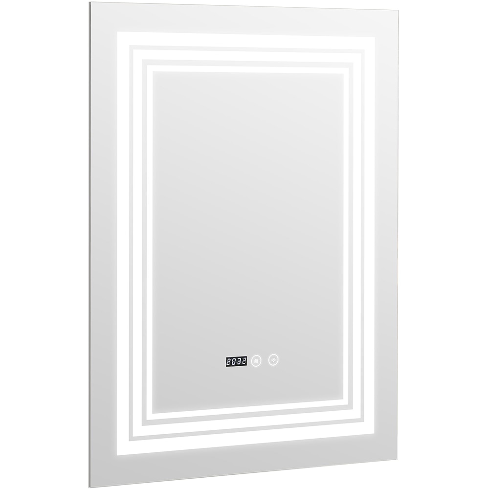 Oglinda baie Elves 801373, 60 x 3 x 80 cm, iluminare LED, senzor touch